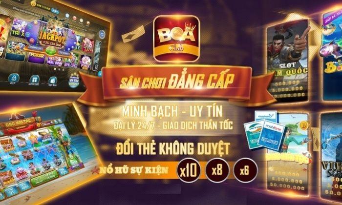 Boaclub – Cổng game bài online đang thu hút hàng triệu lượt truy cập mỗi ngày